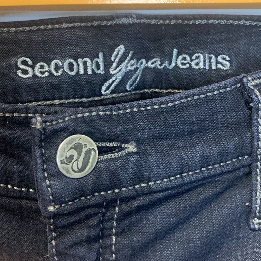 Second Yoga Jeans Dark Wash - Picture 5 of 7